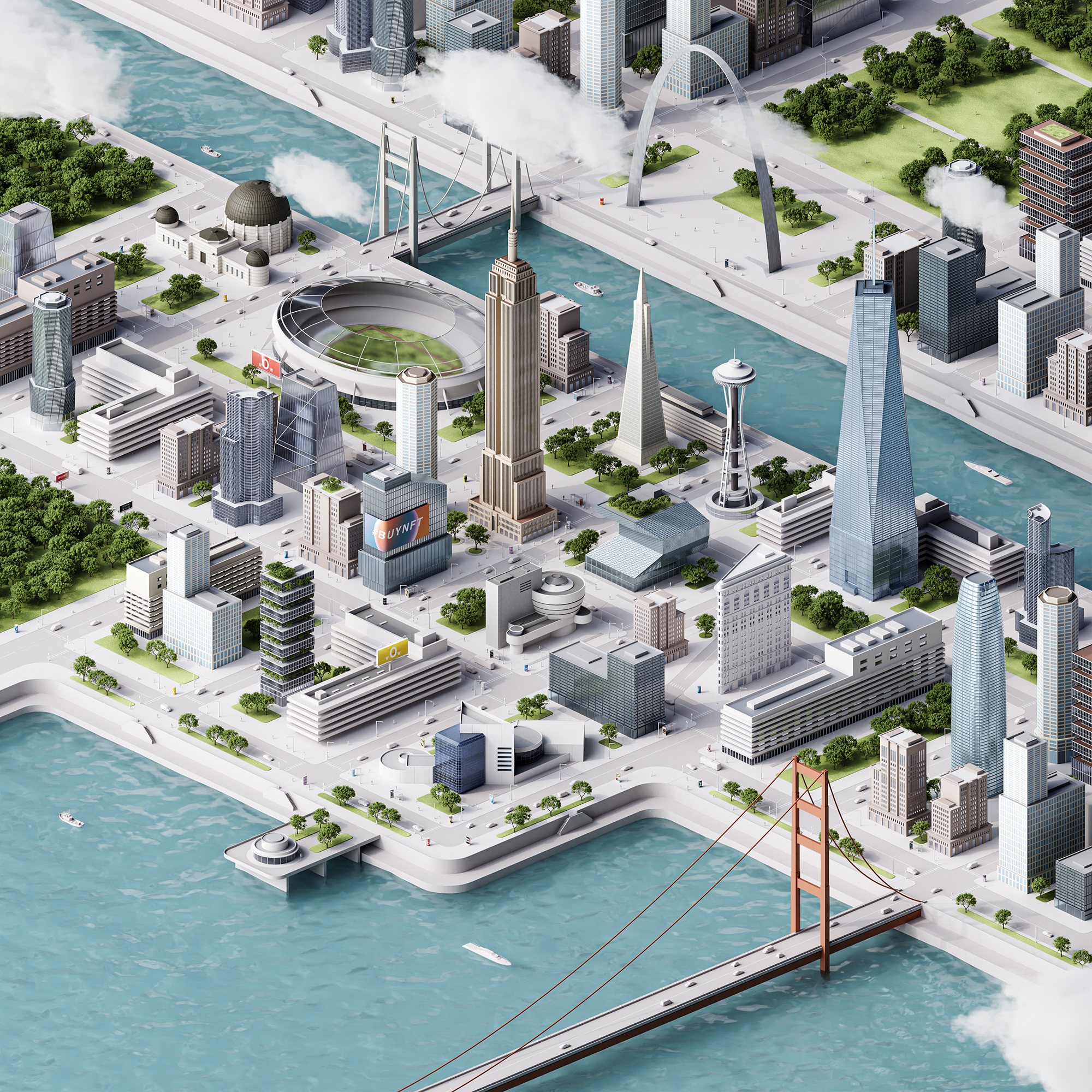 3D City Rentberry